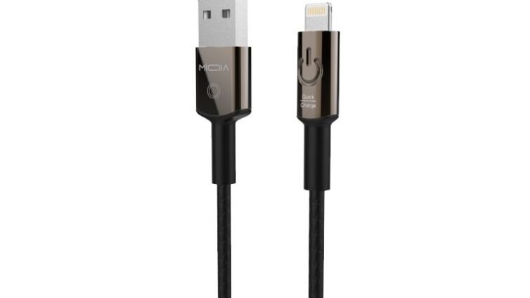 Cable USB para Iphone con desconexión automática
