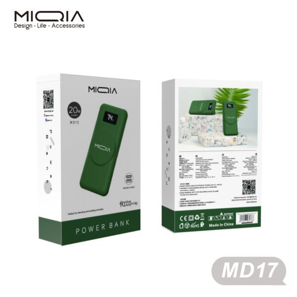 Power bank de carga inalámbrica Miqia - Imagen 4