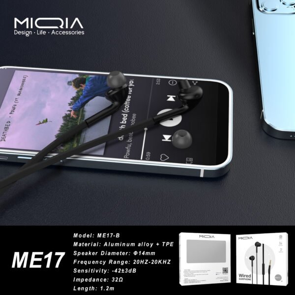 Audífonos de cable Miqia - Imagen 2