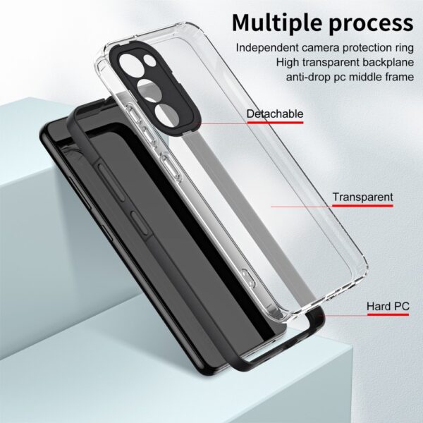 Case para Samsung S23 TRANSPARENTE 3 EN 1 COMPLETA PROTECCIÓN - Imagen 7