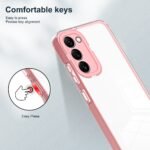 Case para Samsung S23 TRANSPARENTE/ROSA 3 EN 1 COMPLETA PROTECCIÓN - Imagen 6