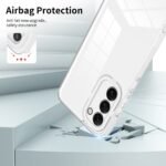 Case para Samsung S23 TRANSPARENTE/BLANCO 3 EN 1 COMPLETA PROTECCIÓN - Imagen 3