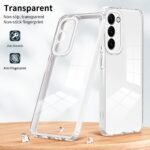 Case para Samsung S23 TRANSPARENTE/BLANCO 3 EN 1 COMPLETA PROTECCIÓN - Imagen 5