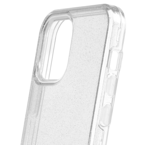 Case para iPhone 14 PRO AERO GLITTER TRANSPARENTE - Imagen 3
