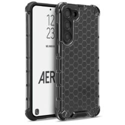 Case para Samsung S23+ AERO HONEYCOMB TRANSPARENTE