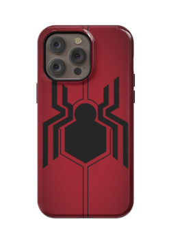 Case para iPhone con Simbolo de Spiderman Ilustrado