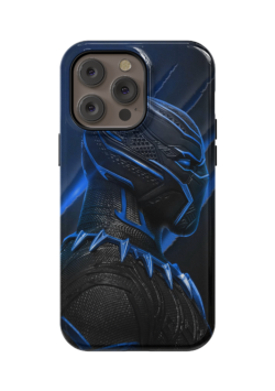 Case para iPhone con Black Panther en Fondo Negro