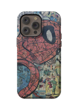 Case para iPhone con Spiderman en Version Comics