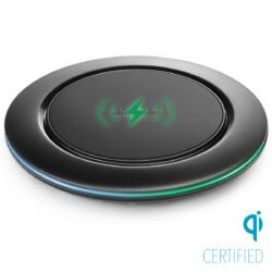 Cargador Inalámbrico Negro 15W