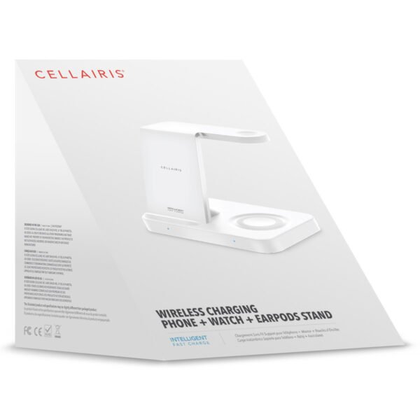 Cargador Inalambrico para Telefono + Reloj + Audifonos - Imagen 6