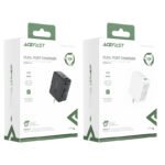 ACEFAST CARGADOR NEGRO ENTRADA USB C + USB A DOBLE PUERTO 32W - Imagen 4