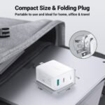 ACEFAST CARGADOR BLANCO ENTRADA USB C + USB A DOBLE PUERTO 32W - Imagen 4