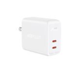 ACEFAST CARGADOR BLANCO ENTRADA USB C DOBLE PUERTO 40W