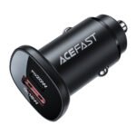 ACEFAST CARGADOR MINI PARA CARRO USB C + USB A DOBLE PUERTO 38W