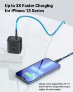 ACEFAST CARGADOR NEGRO USB C 20W - Imagen 4