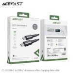 ACEFAST CABLE DE CARGADOR NEGRO PARA ANDROID 60W - Imagen 3