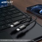 ACEFAST CABLE DE CARGADOR NEGRO PARA ANDROID 60W - Imagen 5