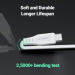 ACEFAST CABLE DE CARGADOR BLANCO PARA IPHONE 30W - Imagen 5