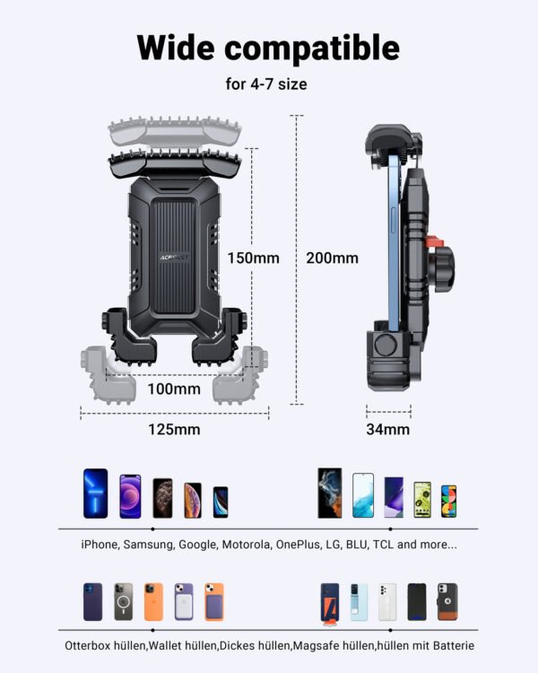 ACEFAST Soporte de Celular para Bicicleta - Imagen 2