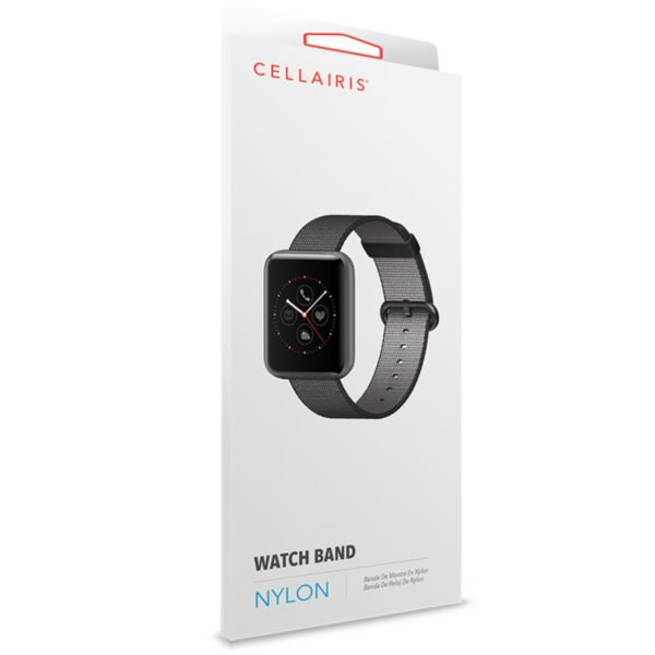 Correa para Apple Watch: Nylon Negro 38/40/41 mm - Imagen 2