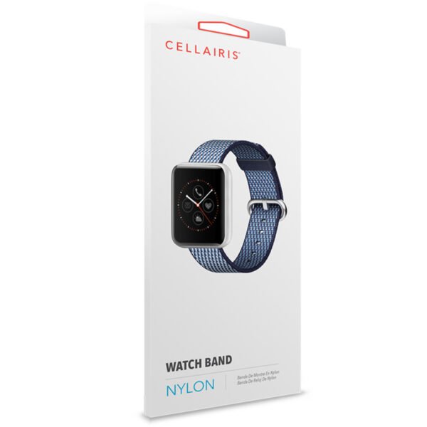 Correa para Apple Watch - Nylon Blue 42/44/45/49mm - Imagen 2