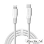 Cable de Cargador 2MT Lightning A USB-C Blanco