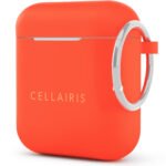 Case para Airpods 1/2 de Silicone Tono Coral