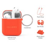 Case para Airpods 1/2 de Silicone Tono Coral - Imagen 2
