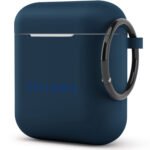 Case para Airpods 1/2 de Silicone Navy Blue
