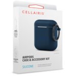 Case para Airpods 1/2 de Silicone Navy Blue - Imagen 3