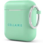 Case para Airpods 1/2 de Silicone Tono Menta