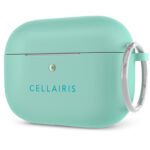 Case para Airpods Pro de Silicone Tono Menta