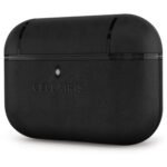 Case para Airpods Pro de Cuero Vegano Tono Negro