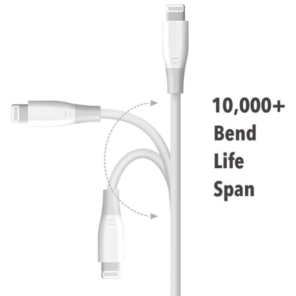 Cable de Carga 3FT MFI Lightning a USB A - Imagen 3