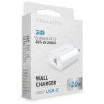 Cargador de Pared - USB-C 3.0A 20W Blanco - Imagen 3