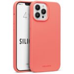 Case para iPhone 13 Pro Max Silicone Coral Matte
