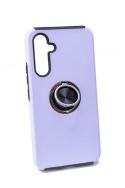 Case para Samsung A34 Lila con Bordes Negros