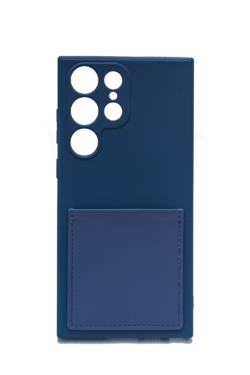 Case para Samsung S23 Ultra Azul con Bolsillo
