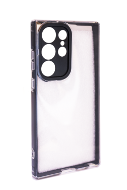 Case para Samsung S23 Ultra Negro/Transparente