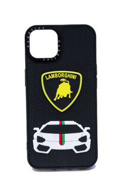 Case para iPhone 11 Negro con Diseño Lambo