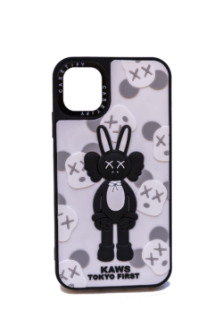 Case para iPhone 13 Blanco/Negro con Diseño Aesthetic