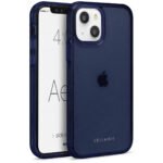 Case para iPhone 13/14 Transparente Azul Midnight Glitter