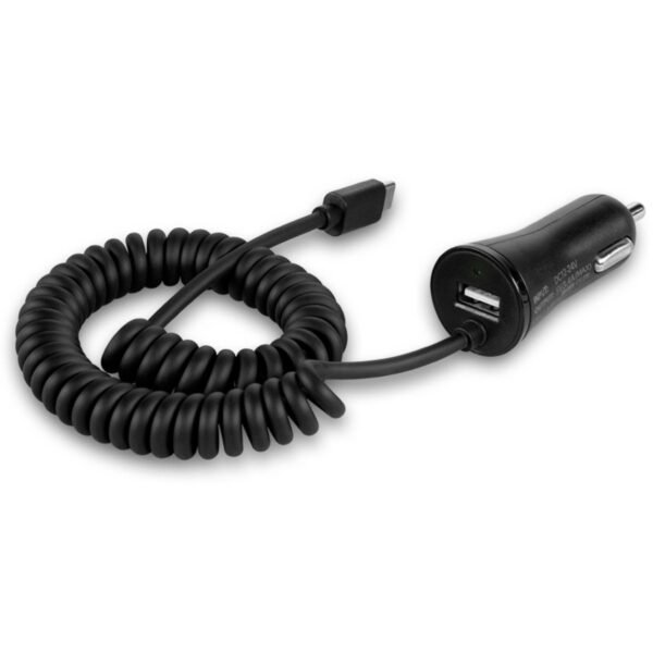 Cargador Vehicular con cable de 2 mts tipo-C - Imagen 2