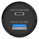 Cargador de Vehículo Cellairis - Doble USB-A + USB-C 38W Color negro - Imagen 3