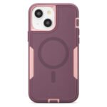 Case Cellairis "Rapture Rugged" para Iphone 15- color "Rose/ Mulberry" con MagSafe