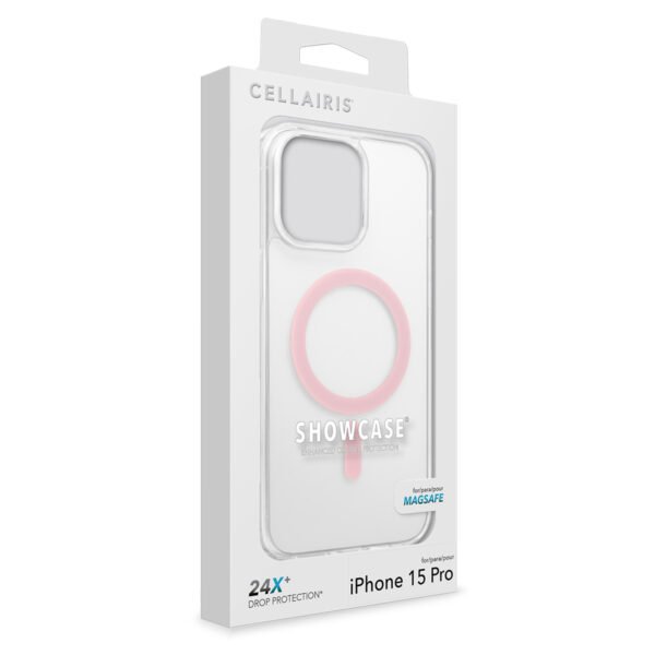 Showcase Slim Halo - para IPhone 15 Pro "Pink" con MagSafe - Imagen 7