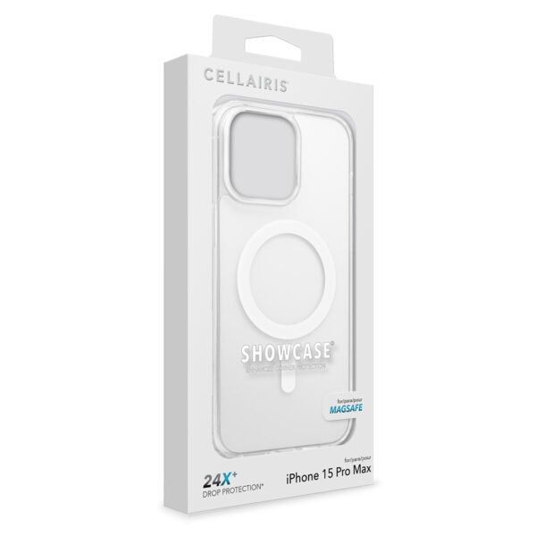 Showcase Slim Halo - para IPhone 15 Pro Max "White" con MagSafe - Imagen 5