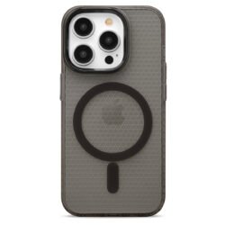 Case ShOx - para IPhone15 Pro- color "Smoke" con MagSafe