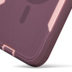 Case Cellairis "Rapture Rugged" para Iphone 15 Pro- color "Rose/ Mulberry" con MagSafe - Imagen 4