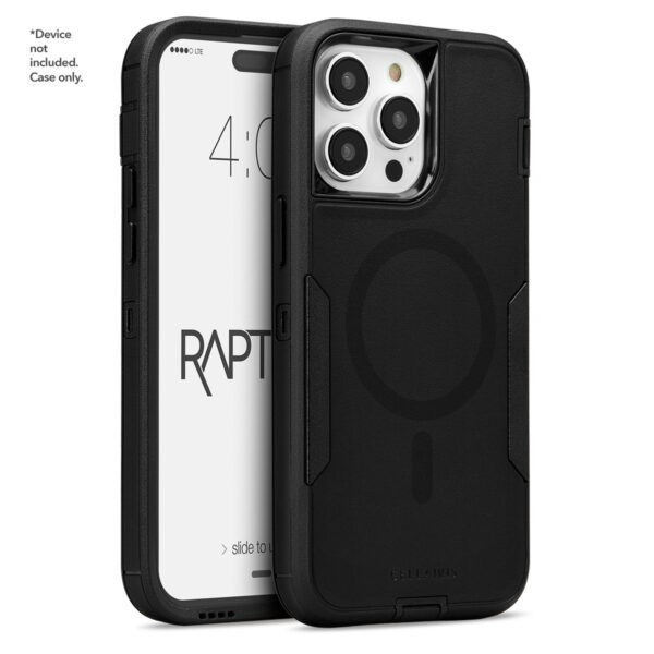Case Cellairis "Rapture Rugged" - para iPhone 15 Pro Max - color "Black" con MagSafe - Imagen 3